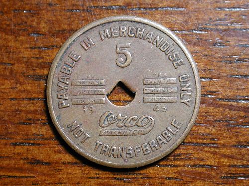 Tombrello Coal Company Cardiff,Alabama token NICE