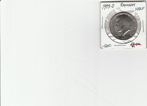 1973    D   KENNEDY HALF DOLLAR