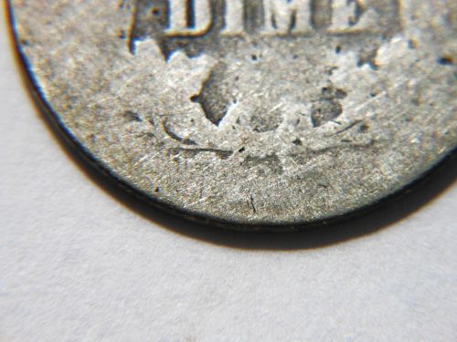 1893-O Silver Barber Dime