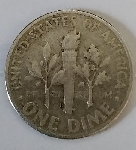 1950-D Roosevelt Dime
