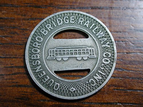Queensboro Bridge and Railway Token NICE