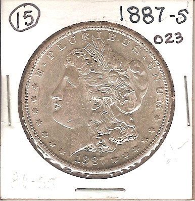 1887-S Morgan Dollar