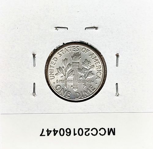 1964 D Roosevelt Dime - Free Shipping for additional coins purchased on same invoice.