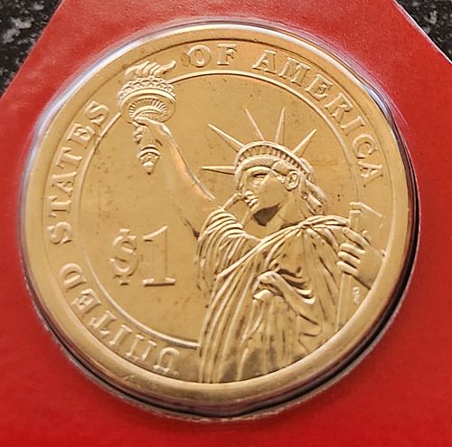 2013-D Theodore Roosevelt Presidential Dollar - BU in Original Mint Cello