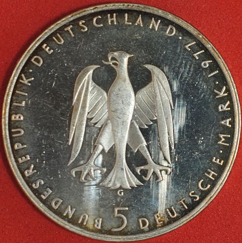 177G Germany/Fed. Rep. 5 Mark Proof