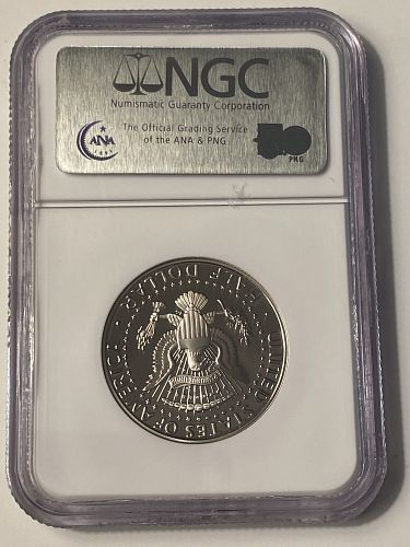 2007-S NGC PF69UCAM Clad Kennedy Half