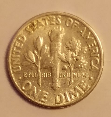 1956 Roosevelt Dime