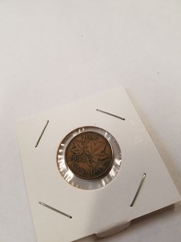 1954 Canada Penny