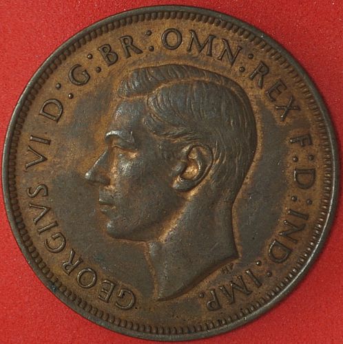1920 Great Britain Penny XF