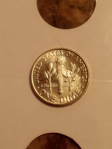 1960 Roosevelt Dime