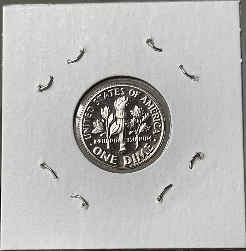 1990-S High Grade Deep Cameo Proof Roosevelt US Dime