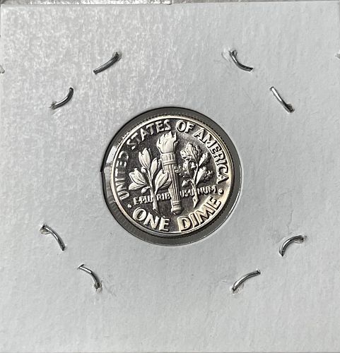1985-S High Grade Deep Cameo Proof Roosevelt US Dime
