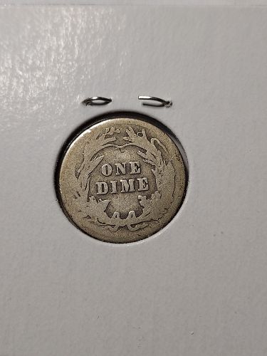 1907 P BARBER DIME