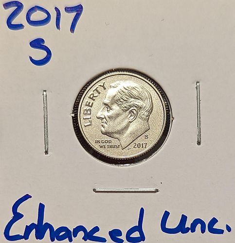 2017-S Roosevelt Dimes: Enhanced Uncirculated
