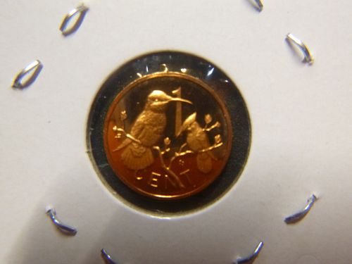 BRITISH VIRGIN ISLANDS 1973 ONE CENTS