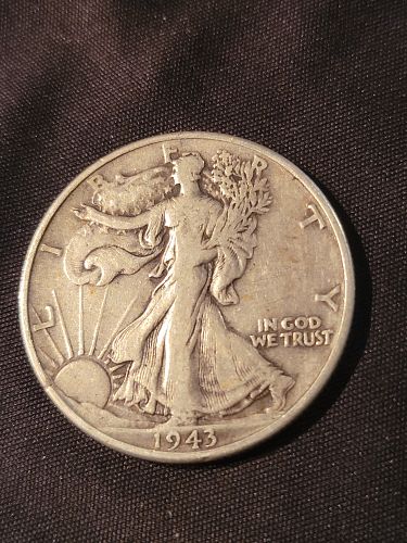 1943 Walking Liberty half dollar