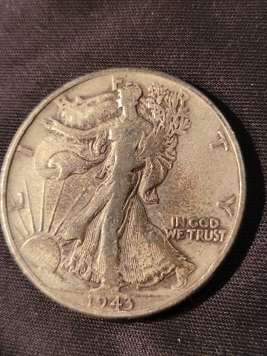 1943  Walking Liberty half dollar