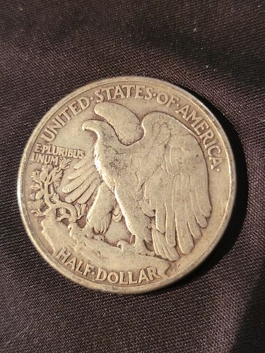 1943  Walking Liberty half dollar