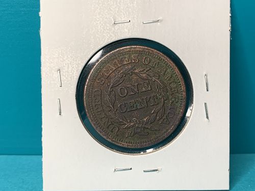 1847-P Braided Hair Large Cent