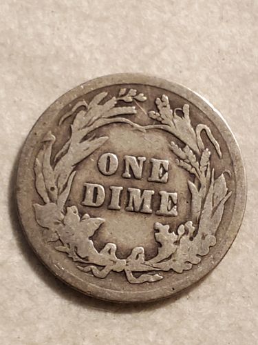 1916 P Barber Dime