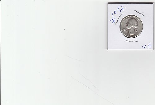 1953   D   WASHINGTON QUARTER