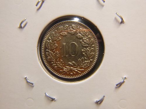 SWITZERLAND HELVETICA 1936 B 10 RAPPAN