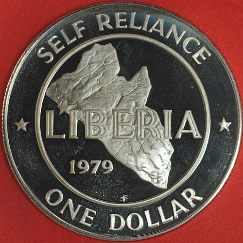 1979 Liberia Dollar Proof