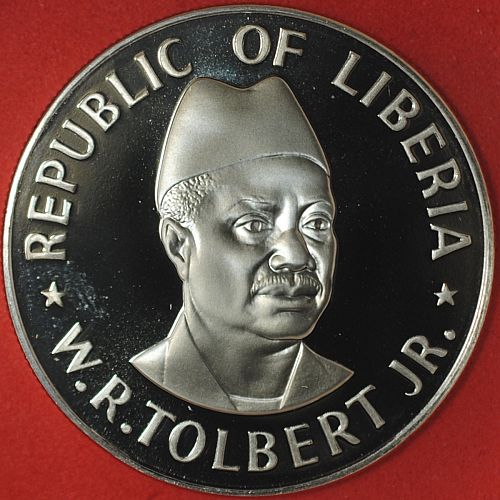 1979 Liberia Dollar Proof