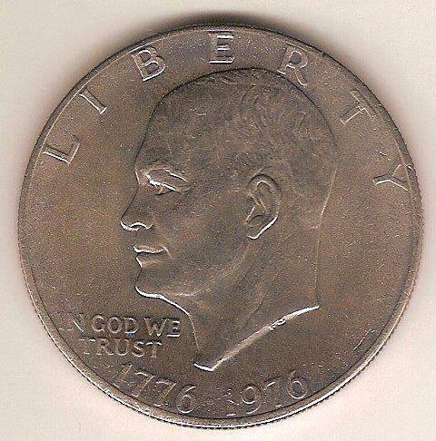 1976 Bi Centennial Eisenhower