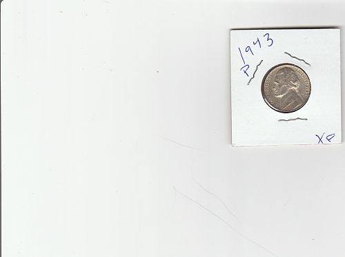 1943   P   JEFFERSON NICKEL