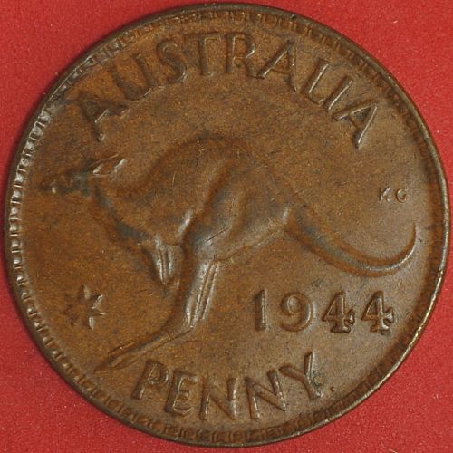 1944(p) Australia Penny XF