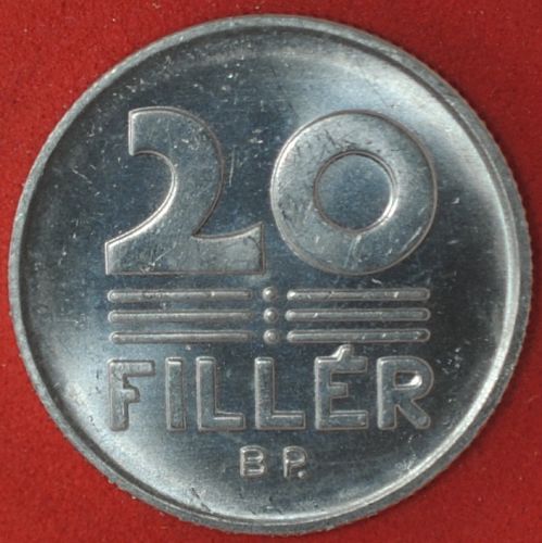 1978 Hungary 20 Filler BU