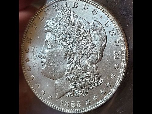 1885 Morgan Silver Dollar - Choice to Gem Uncirculated Condition!!!