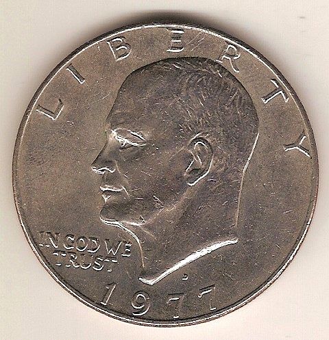 1977-D Eisenhower Dollar