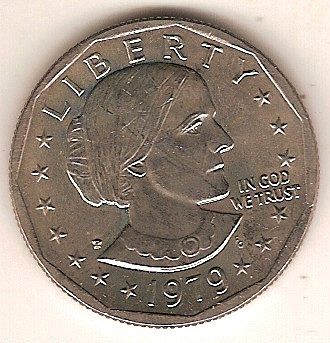 1979 Susan B Anthony Dollar