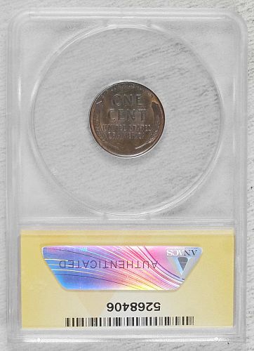 1931-S Lincoln Cent, Choice Uncirculated, ANACS MS-63BN, Popular Semi Key Date