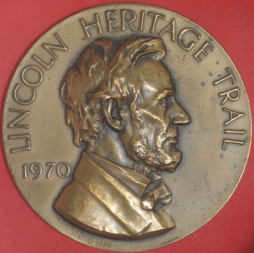 1970 Lincoln Heritage Trail, Historic Highway Medal