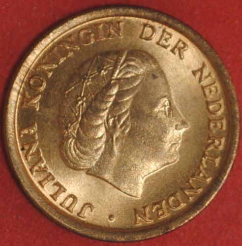 1967 Netherlands Cent UNC