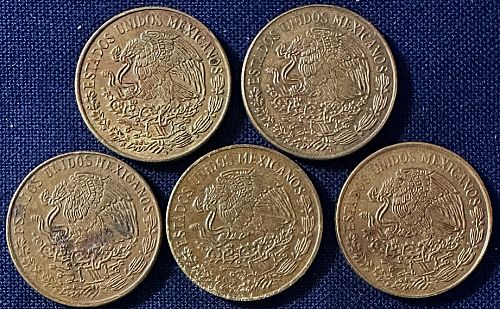 Mexico - 1972-1976 - 5 Centavos [#4]