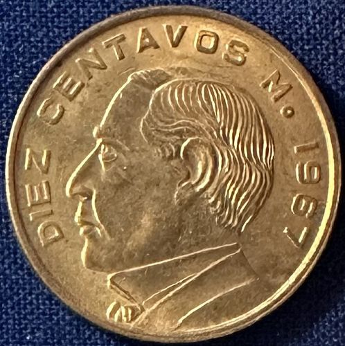 Mexico - 1967 - 10 Centavos [#4]