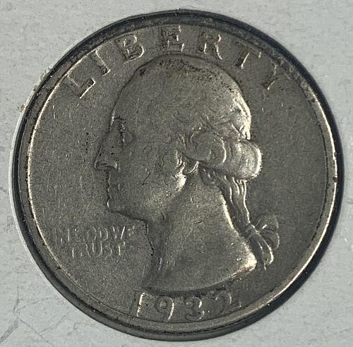 1932-S Washington Quarter, VF,  (5425)