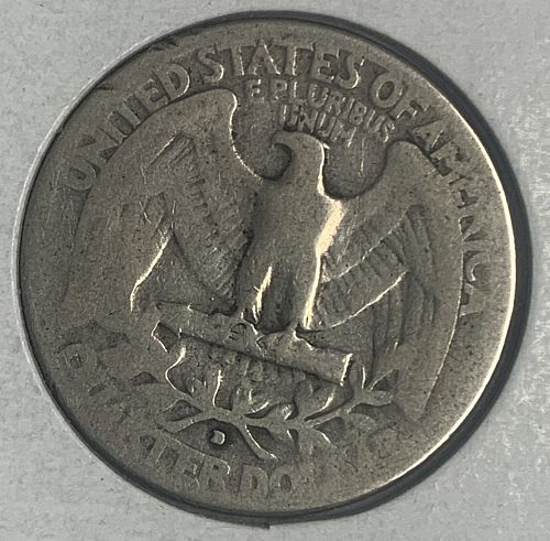 1932-D Washington Quarter, Good,  (5423)