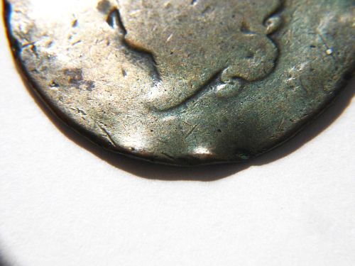 *RARE* Coronet Liberty Head Large Cent, Split Planchet & Missing Core ? Error