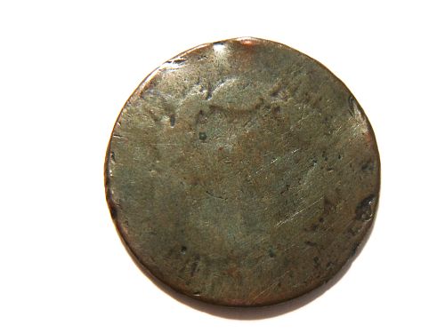 *RARE* Coronet Liberty Head Large Cent, Split Planchet & Missing Core ? Error