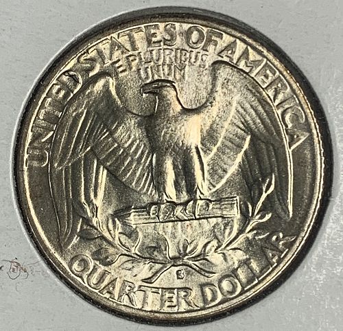 1943-S Washington Quarter, MS60+   (#5546)