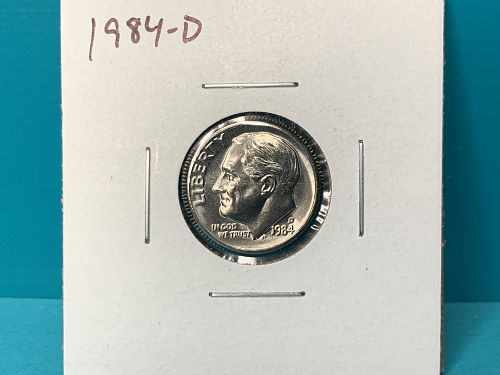 1984-D Roosevelt Dime