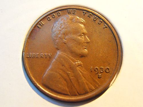 1930 S Lincoln Cent (30SUS6)