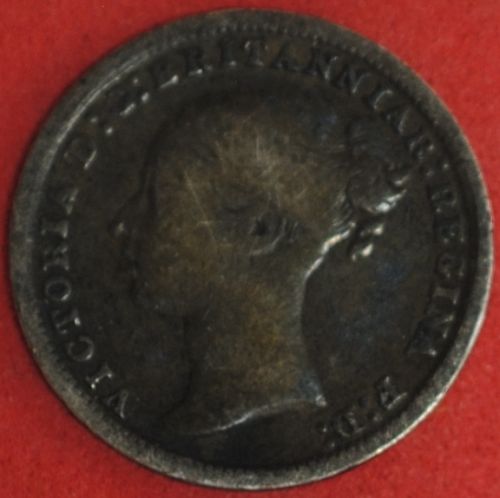 1879 Great Britain Threepence VG