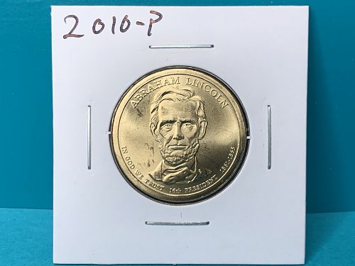 2010-P Abraham Lincoln Presidential Dollar