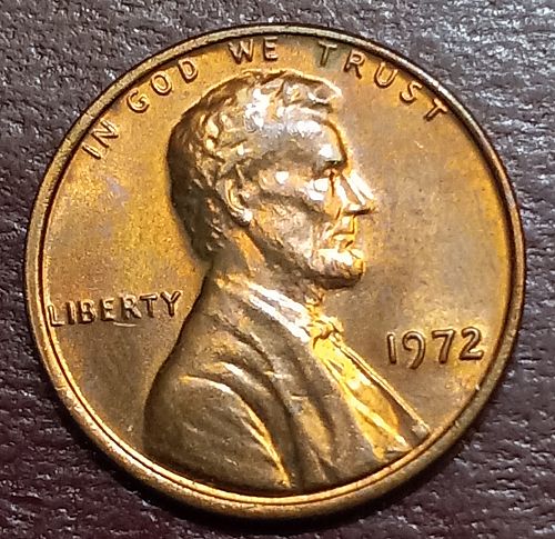 1972 Memorial Penny - MS Condition